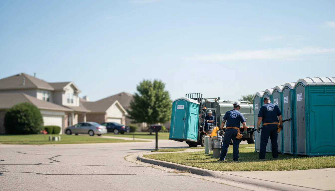 Porta Potty Rental in Perry, KS near me